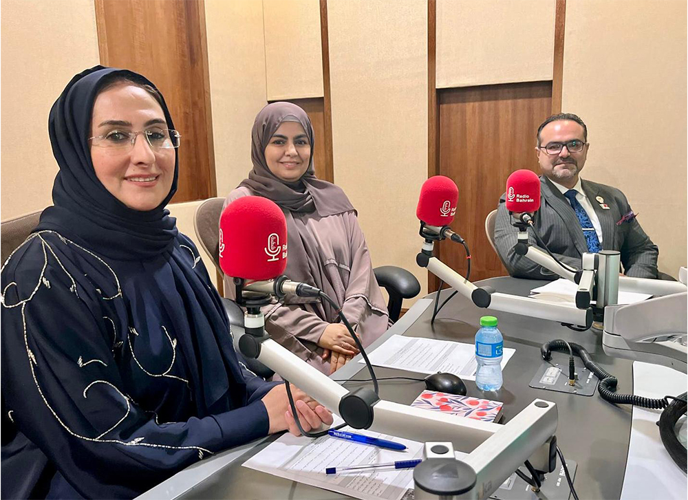 برنامج ( أمن FM )  يستعرض دور برنامج (معاً) في رفع الوعي السلوكي لدى الطلبة<